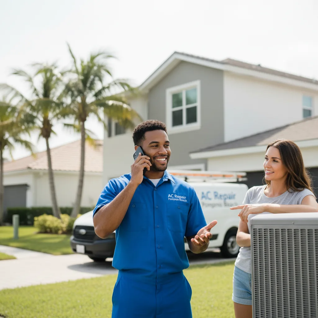 AC Repair Pompano Beach customer support in Exeter